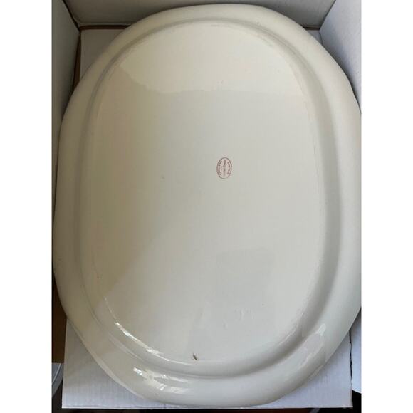 Very LARGE Copeland Spode's Tower Platter 19 x 14 EXCELLENT Old Mark England - Picture 2 of 3